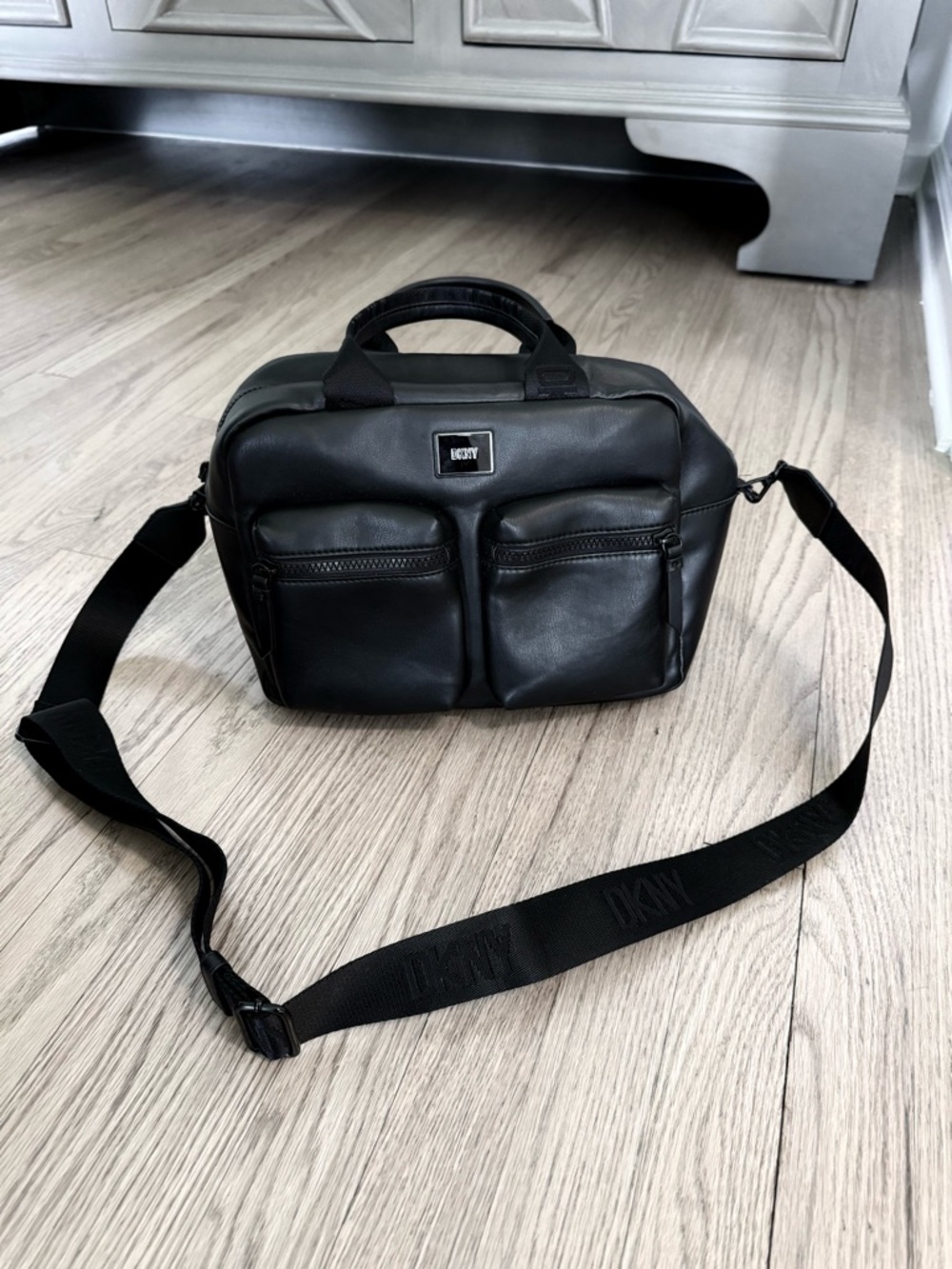 DKNY Damian Satchel Crossbody Bag Purse